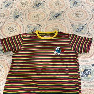 Smurfs multicolor tshirt with patch